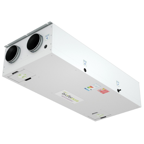 RDCD50BSKC- ventilation double flux plafonnier 450 m3/h + régulation (retour gauche)